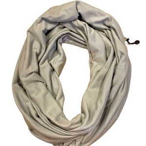 BKMGC Light Gray‎ Infinity Scarf with Pocket